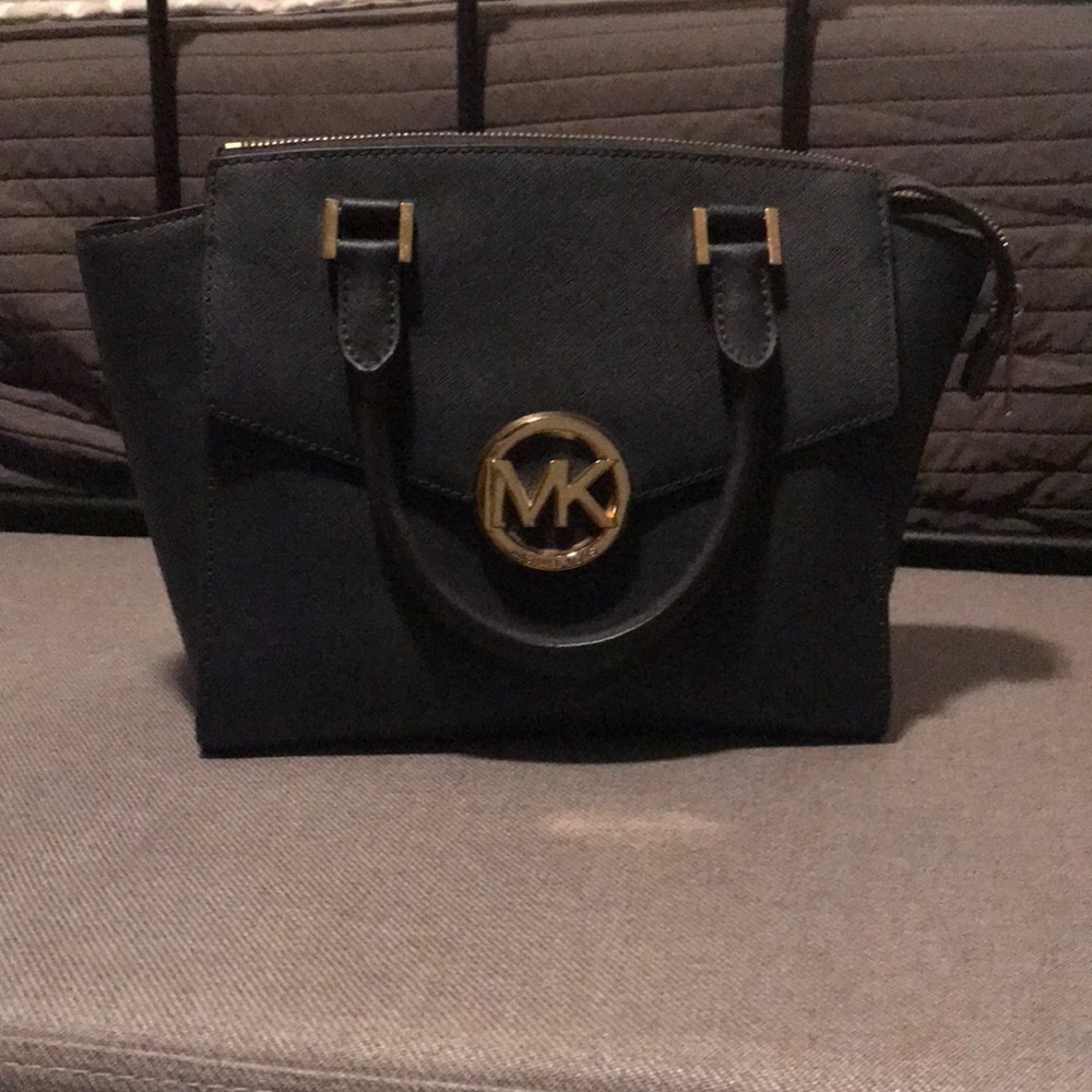 MK Blue satchel
